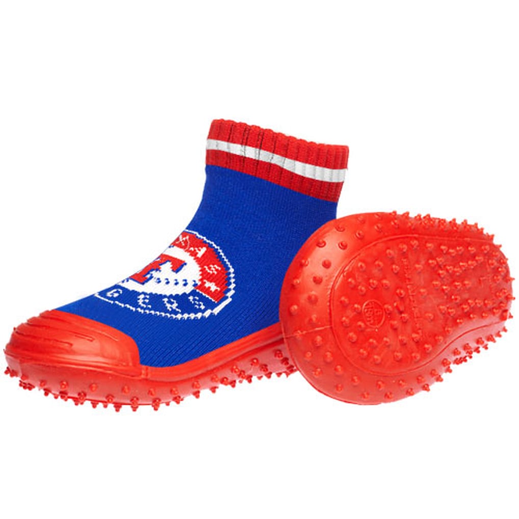 Texas Rangers Infant Skidders Gripper Socks - Royal Blue/Red