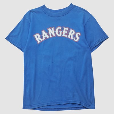 Texas Rangers Lee Apparel 2010s T-shirt - Blue - S by Fanatics Real Vintage