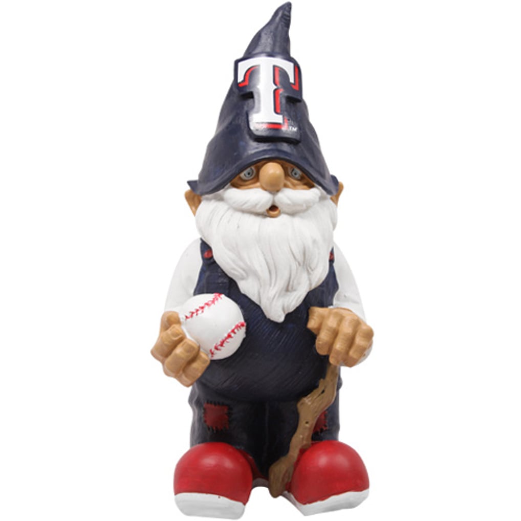 Texas Rangers Mini Baseball Garden Gnome