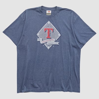 Texas Rangers Nike 2000s T-shirt - Navy - 2XL by Fanatics Real Vintage