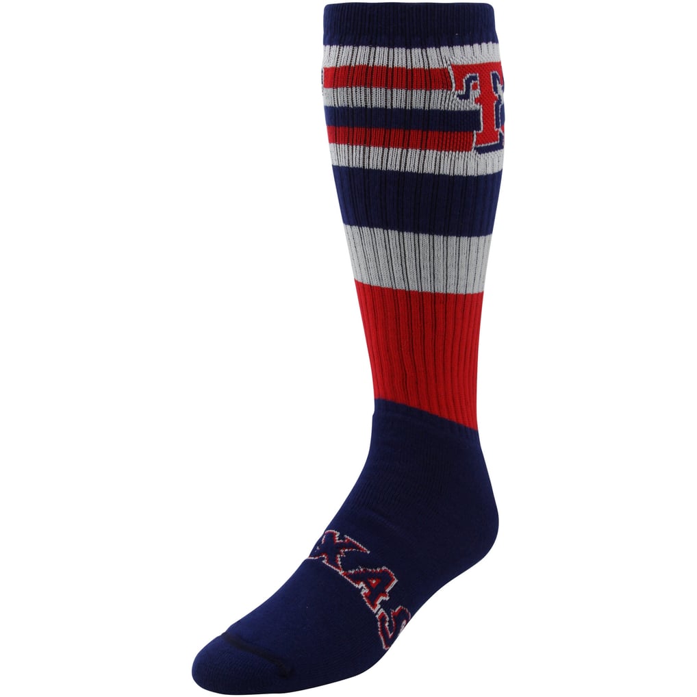 Mens Texas Rangers 511 Rainbow Tube Socks