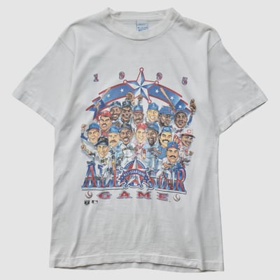 Texas Rangers Salem Sportswear 1995 T-shirt - White - S by Fanatics Real Vintage