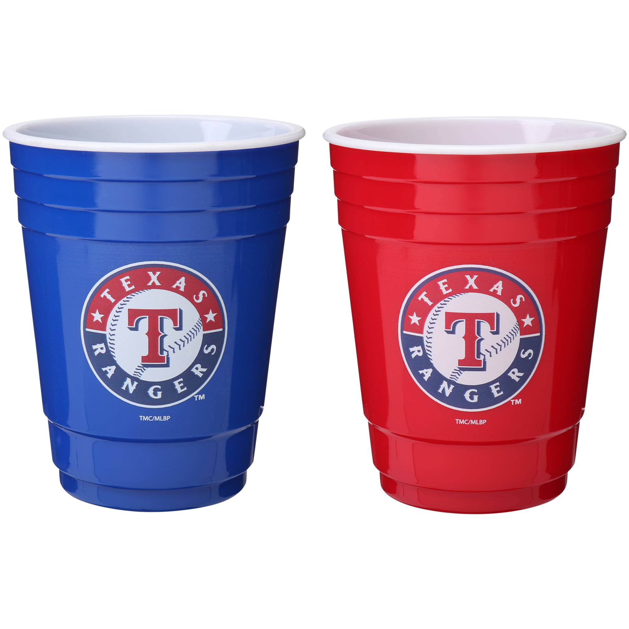 Code Rangers Cups Texas Rangers Two-Pack Home And Away Plastic Cup