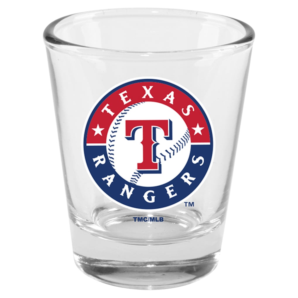 Texas Rangers The Memory Company 4-Pack 2oz. Shot Glass Set
