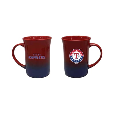Texas Rangers The Memory Company Two-Pack 15oz. Ceramic Ombre Mug Set