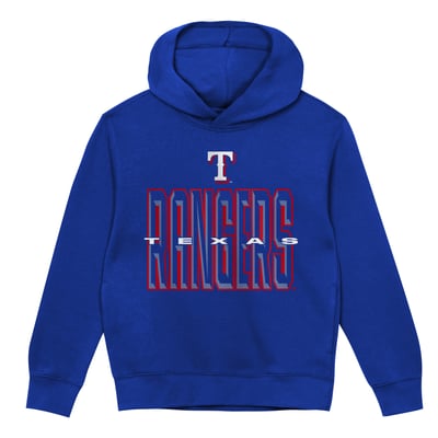 Texas Rangers Outerstuff Toddler Field General Fleece Hoodie - Royal