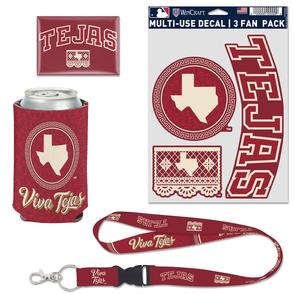 Texas Rangers WinCraft 2026 City Connect 4-Piece Fan Pack