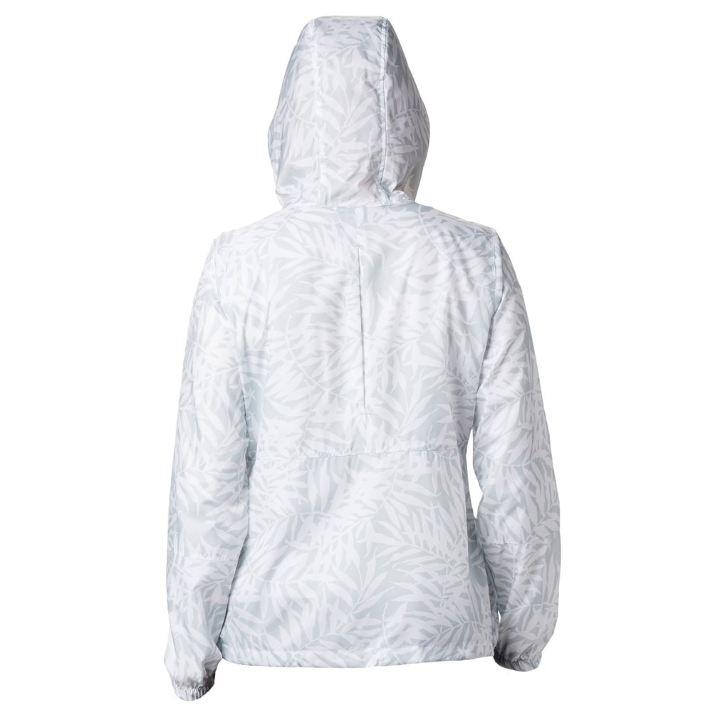 Texas Rangers Columbia Women's Flash Forward Full-Zip Windbreaker Jacket - Gray