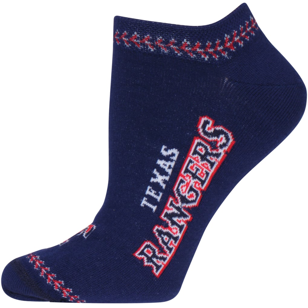 Women's Texas Rangers For Bare Feet 529 Stitch Quarter-Length Socks