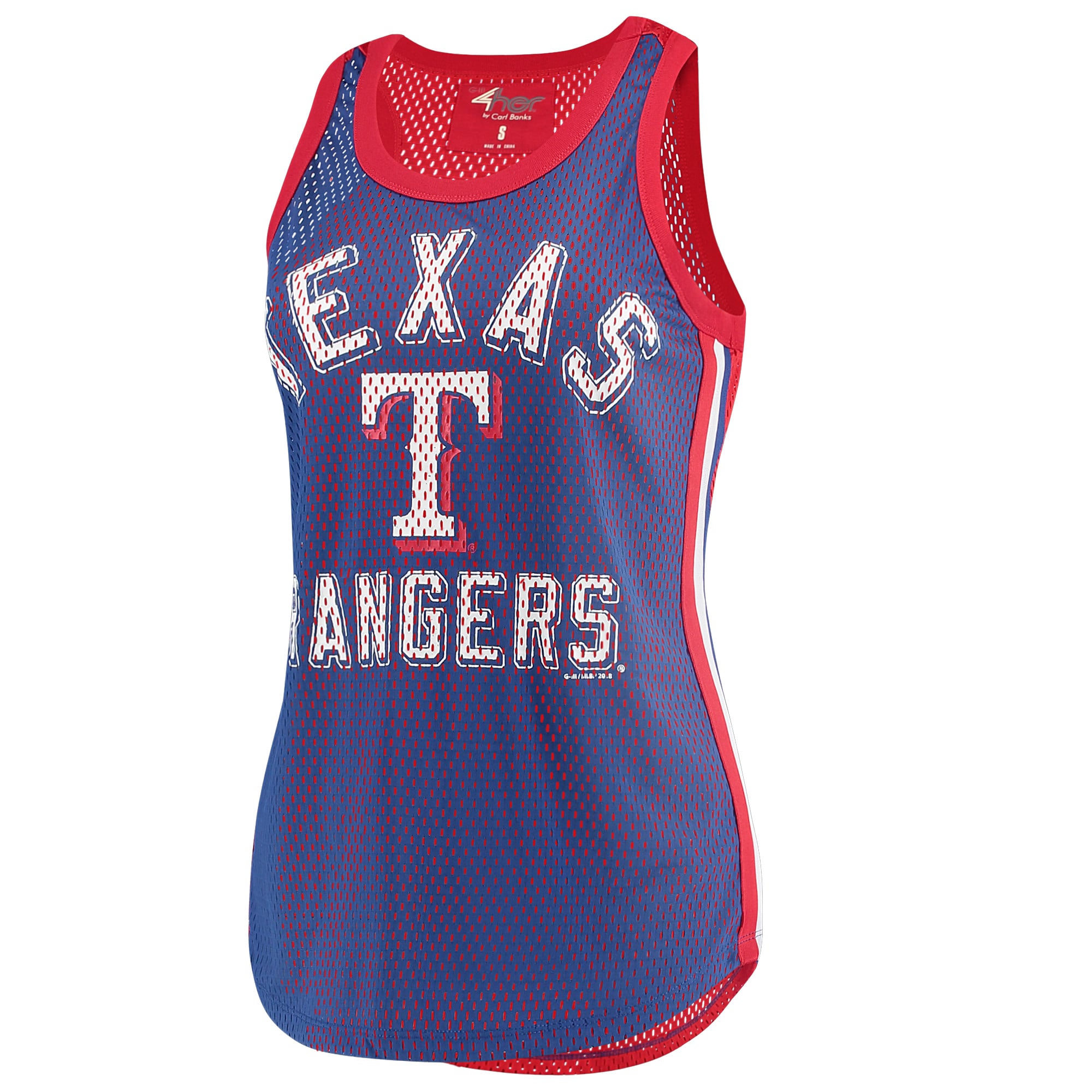 Women's Texas Rangers G-III 4Her by Carl Banks Royal/Red Comeback Mesh ...