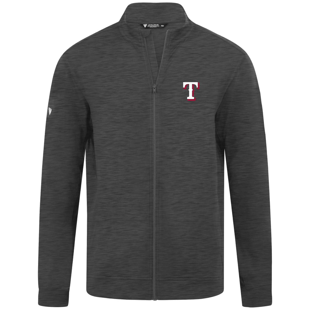 Women's Texas Rangers Levelwear Gray Alec Insignia 2.0 Full-Zip Jacket