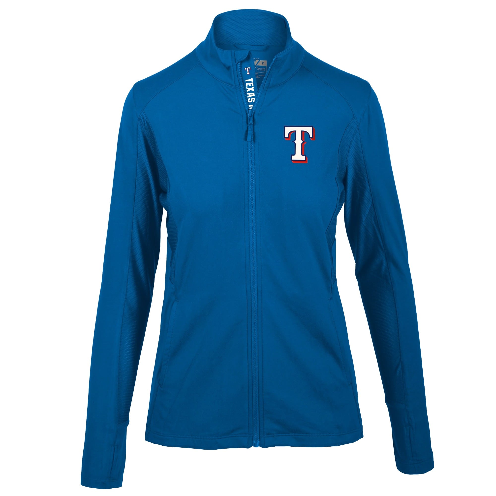 Women's Texas Rangers Levelwear Royal Alyssa Full-Zip Jacket