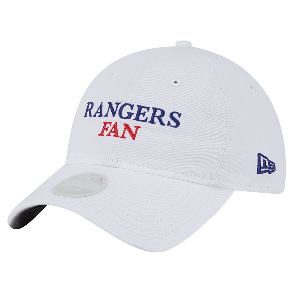 Texas Rangers New Era Women's Team Fan 9TWENTY Adjustable Hat - White