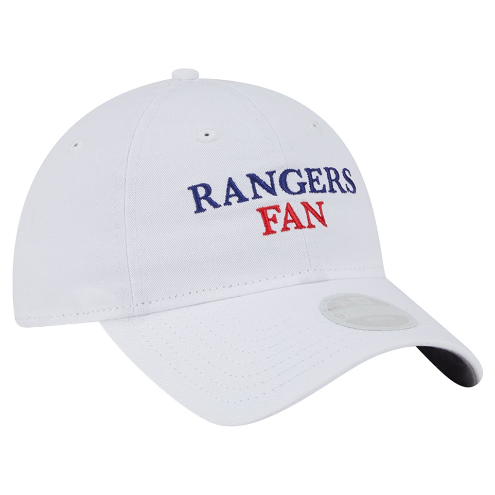 Texas Rangers New Era Women's Team Fan 9TWENTY Adjustable Hat - White