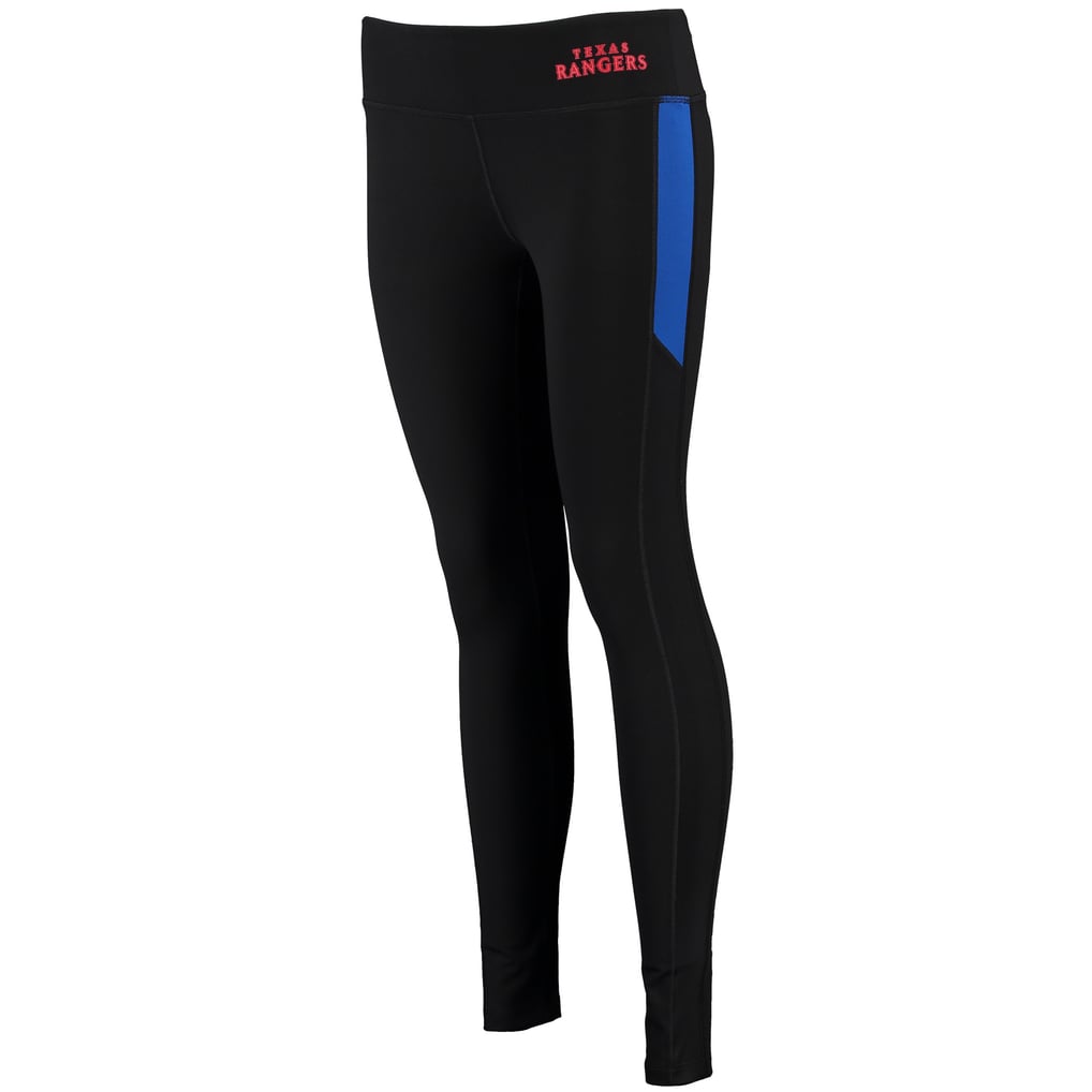 Women's Texas Rangers PINK by Victoria's Secret Black Ultimate Leggings