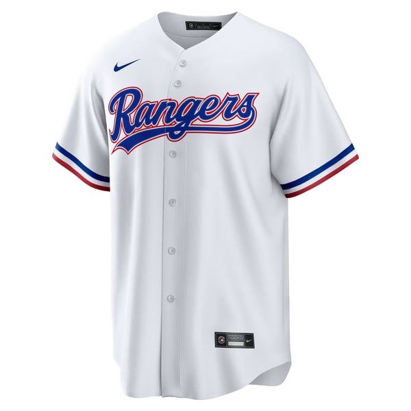 Youth Texas Rangers Marcus Semien Nike White Home Replica Player 
