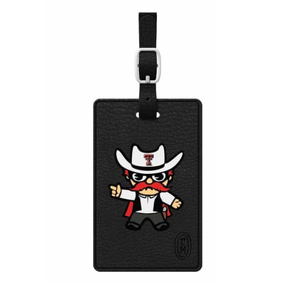 Texas Tech Red Raiders Classic Tokyodachi Bag Tag - Black