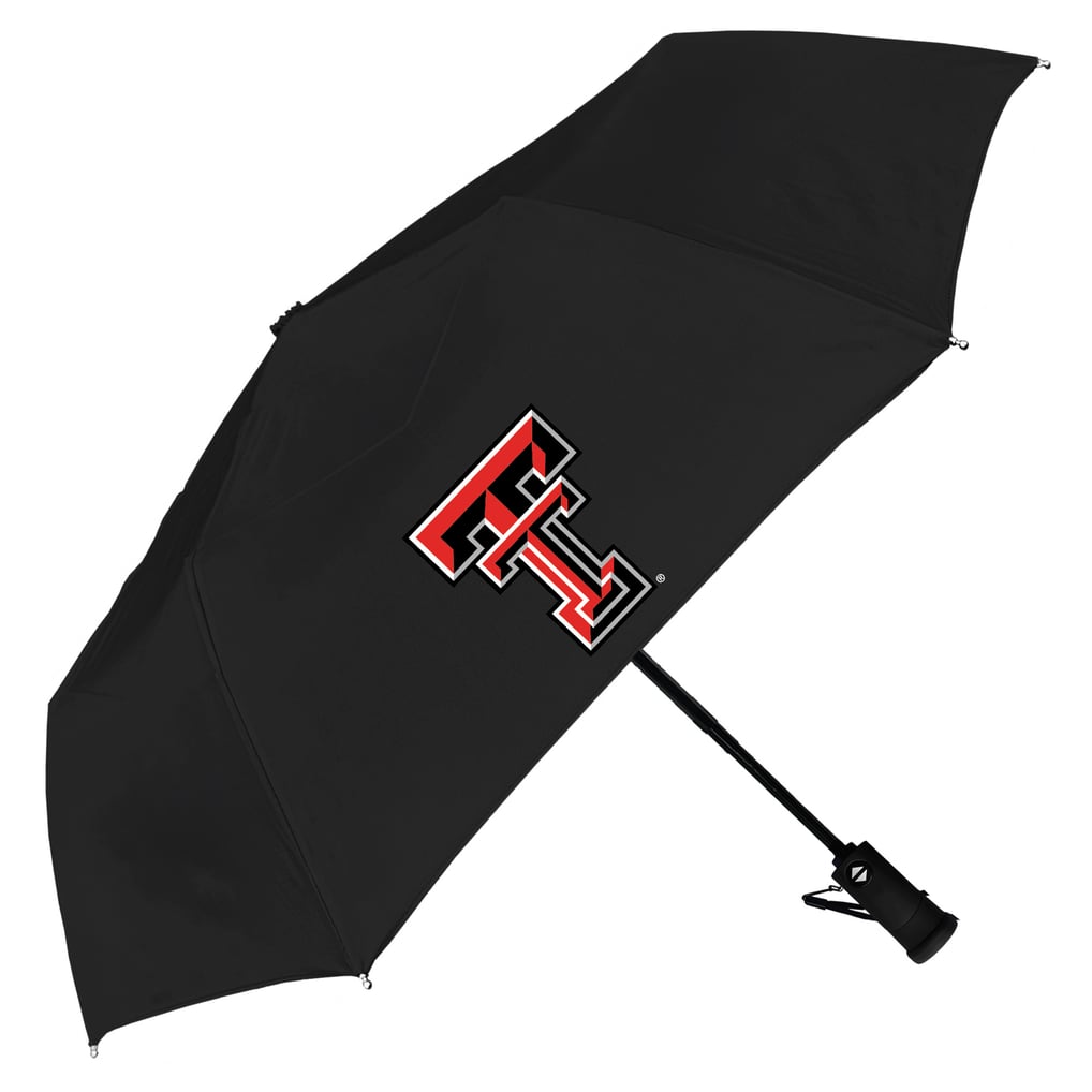 Texas Tech Red Raiders The Storm Flashlight 42" Auto Open Umbrella - Black