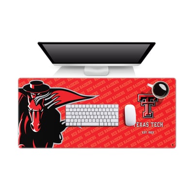 Texas Tech Red Raiders Fanpoint 15.7" x 35.4" Logo Series Desk Pad