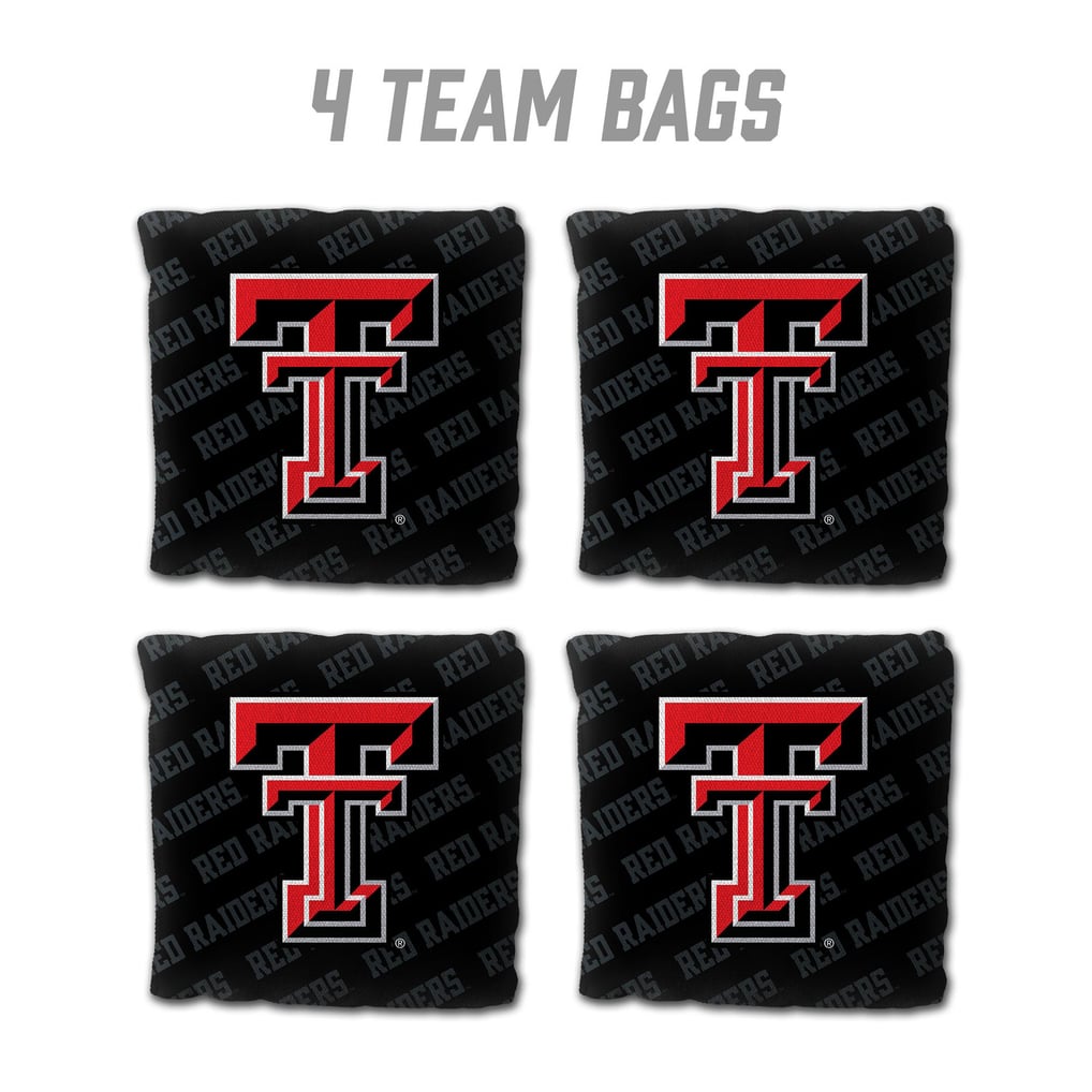 Texas Tech Red Raiders Fanpoint Four-Piece Cornhole Bag Set