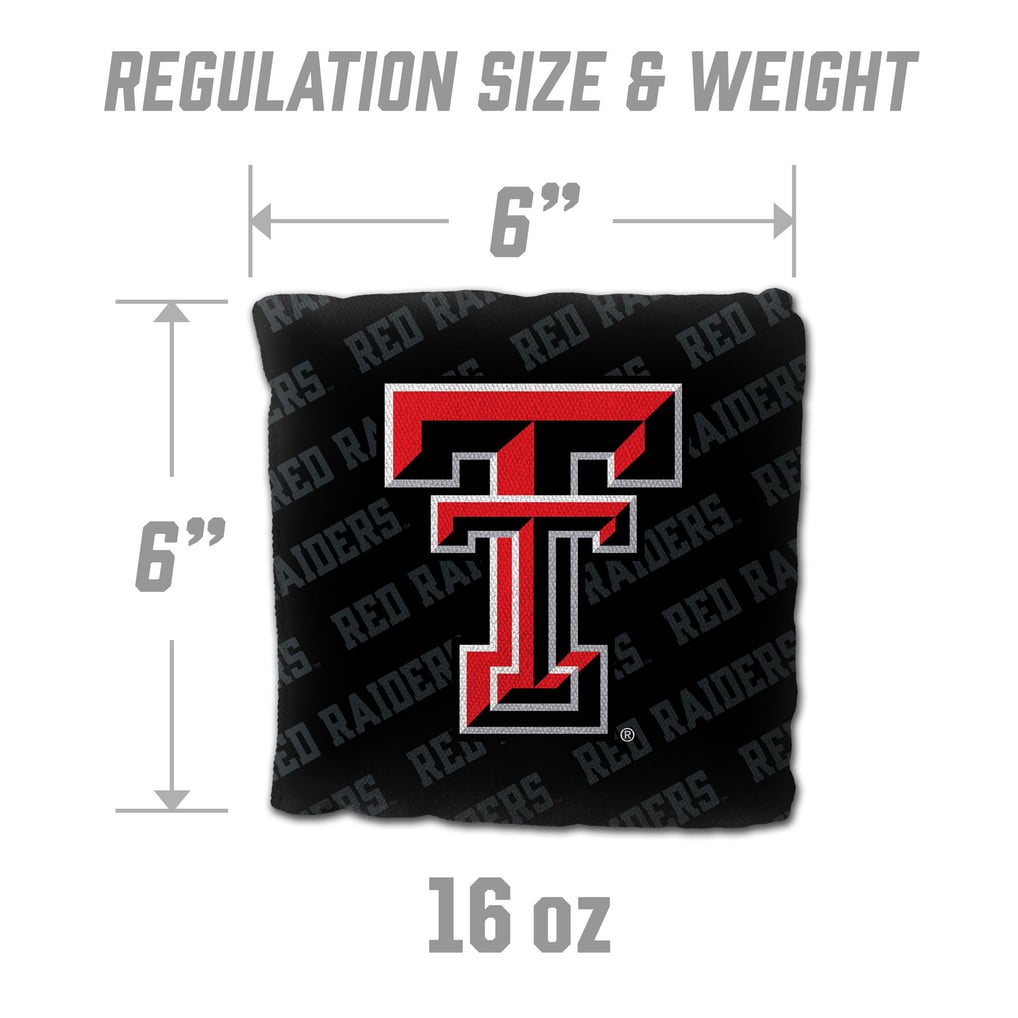 Texas Tech Red Raiders Fanpoint Four-Piece Cornhole Bag Set