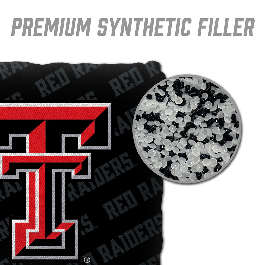 Texas Tech Red Raiders Fanpoint Four-Piece Cornhole Bag Set