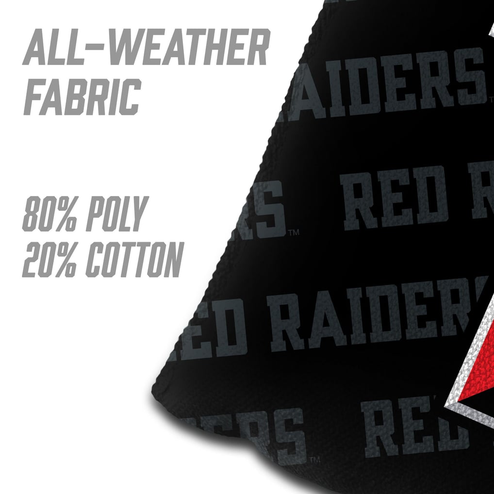 Texas Tech Red Raiders Fanpoint Four-Piece Cornhole Bag Set