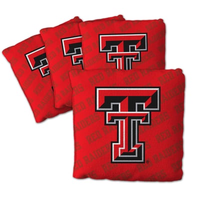 Texas Tech Red Raiders Fanpoint Four-Piece Cornhole Bag Set