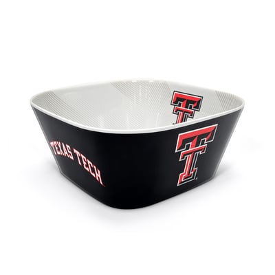 Texas Tech Red Raiders IDNA Large Party Bowl
