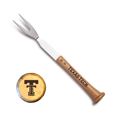 Texas Tech Red Raiders Jardine Baseball BBQ Forkball Fork