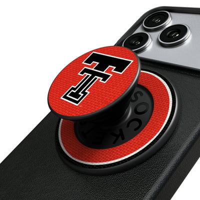 Texas Tech Red Raiders Keyscaper PopSockets Magnetic Phone Grip & Stand