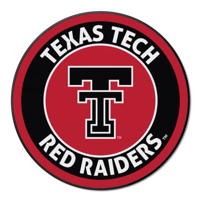 Texas Tech Red Raiders Logo Brands 27" Diameter Roundel Mat