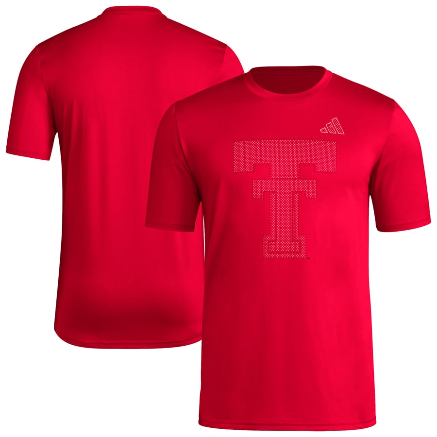 Texas Tech Red Raiders adidas Locker Local Impression AEROREADY T-Shirt ...
