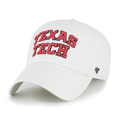  Texas Tech Red Raiders '47 Logo Clean Up Adjustable Hat - White