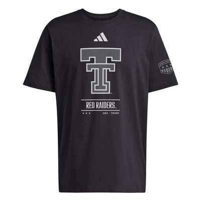 Texas Tech Red Raiders adidas Honor & Support T-Shirt - Black