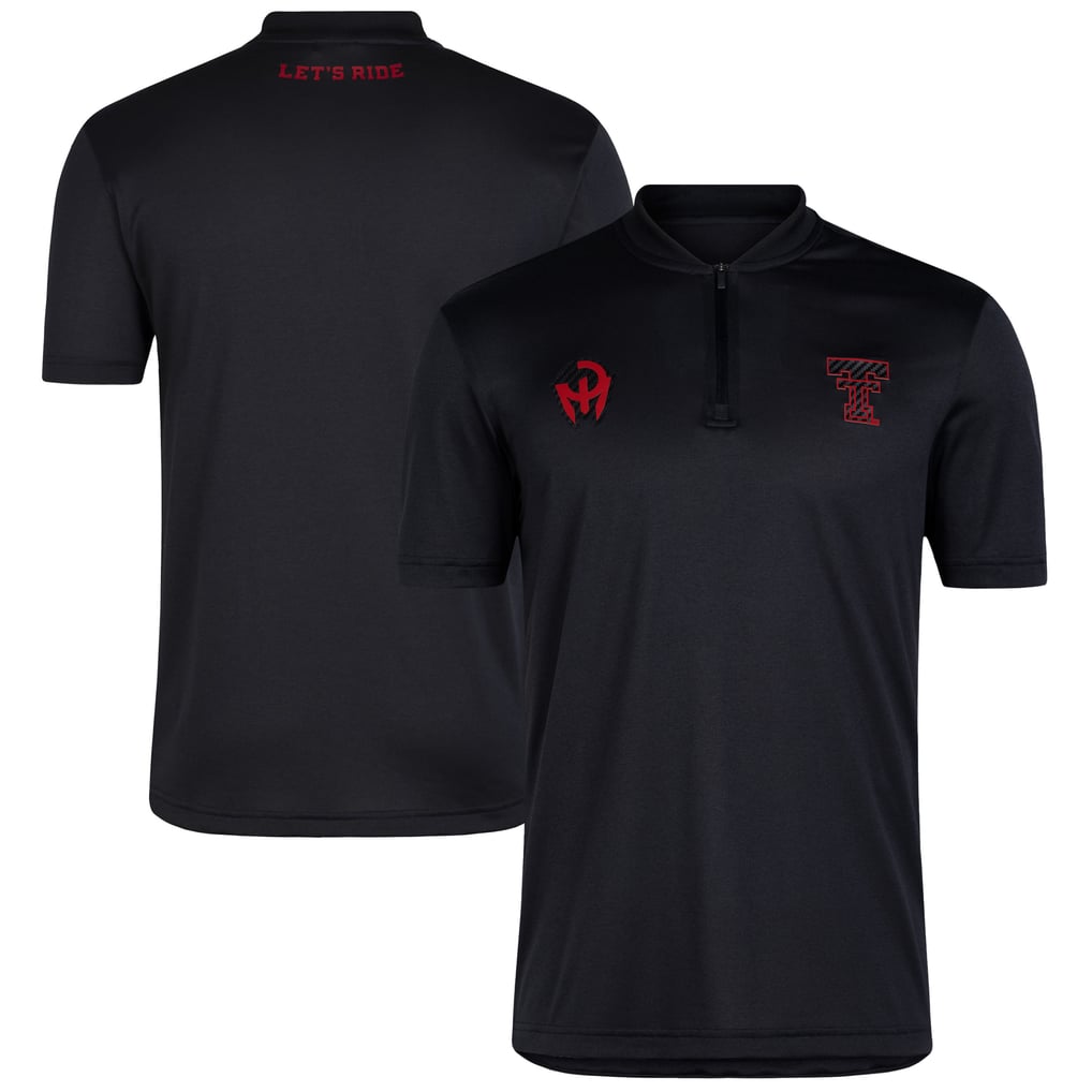 Texas Tech Red Raiders adidas Let's Ride Polo - Black