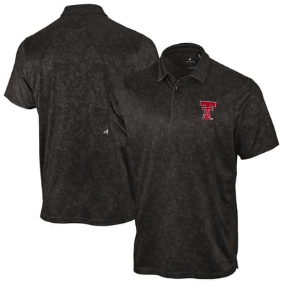 Texas Tech Red Raiders Antigua Lush Polo - Black