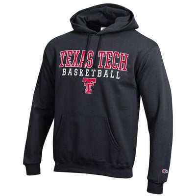 Texas Tech Red Raiders Champion Basketball Icon Hoodie - Black