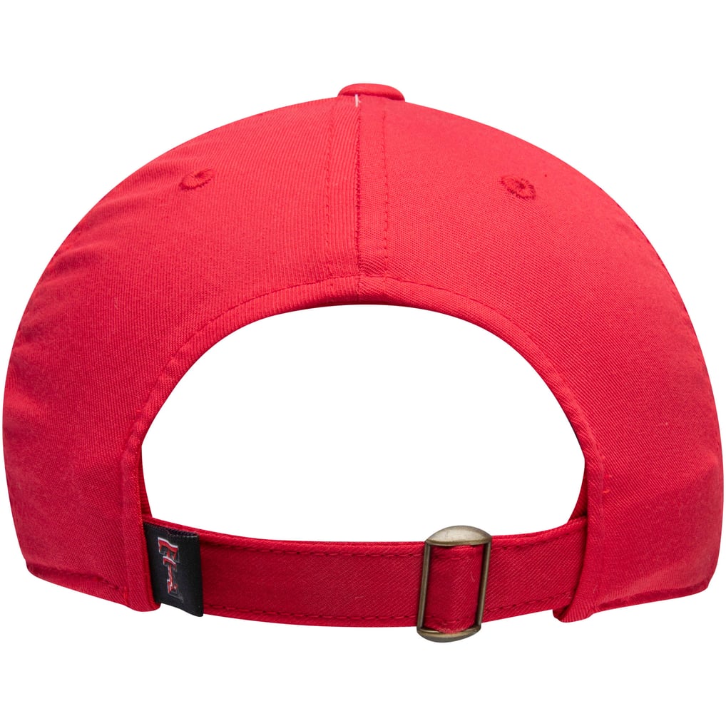 Texas Tech Red Raiders Top of the World Primary Logo Staple Adjustable Hat - Red