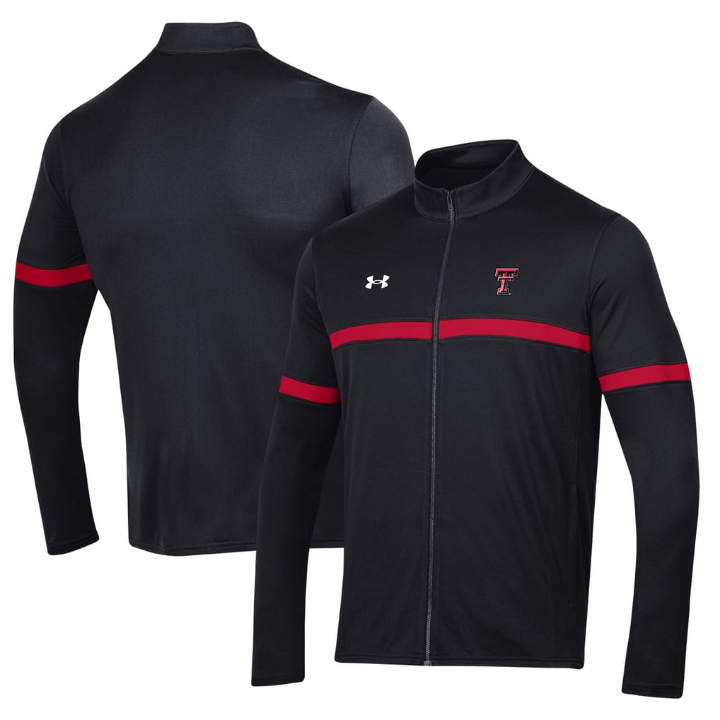 Texas Tech Red Raiders Under Armour 2023 Assist Warm Up Full-Zip Jacket - Black