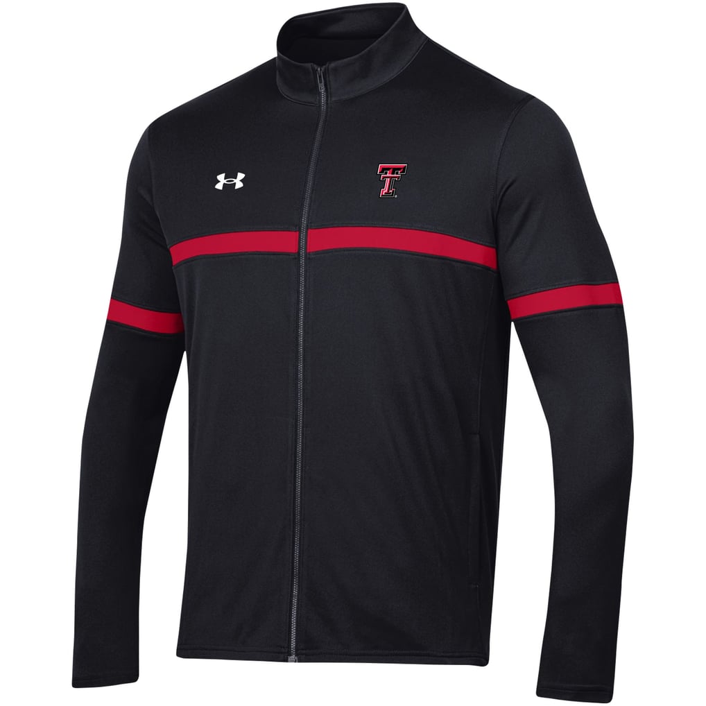Texas Tech Red Raiders Under Armour 2023 Assist Warm Up Full-Zip Jacket - Black