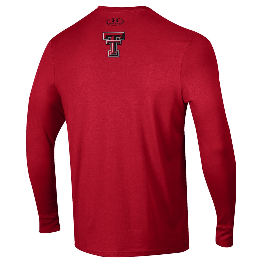 Patrick Mahomes Texas Tech Red Raiders Under Armour Performance Cotton Long Sleeve T-Shirt - Red