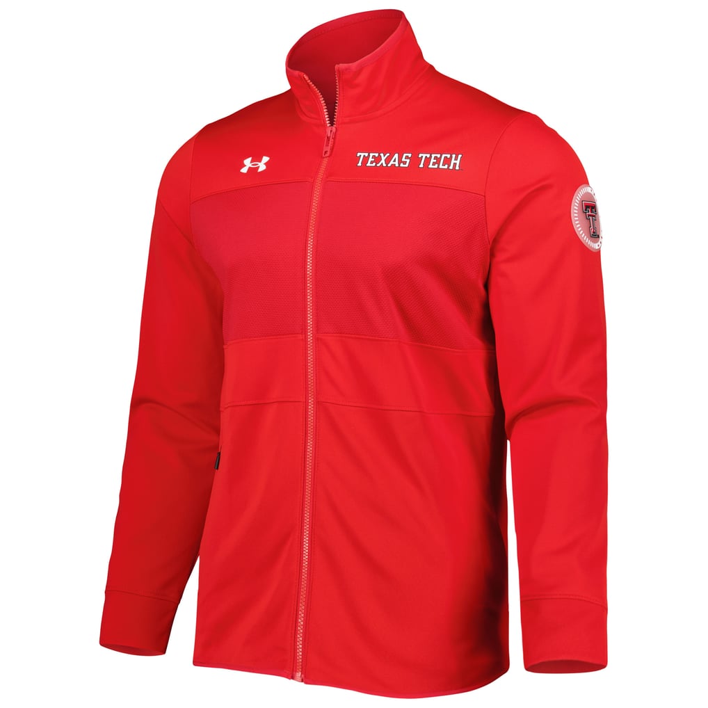 Texas Tech Red Raiders Under Armour Knit Warm-Up Full-Zip Jacket - Red