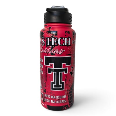 Texas Tech Red Raiders Pegasus 32oz Stainless Steel ProPress Water Bottle