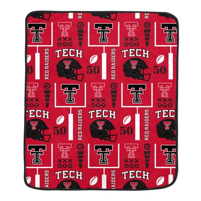 Texas Tech Red Raiders Pegasus Team Spirit 60" x 70" Ultra Soft Blanket