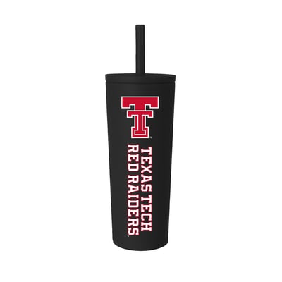 Texas Tech Red Raiders 24oz. No Spill Straw Tumbler