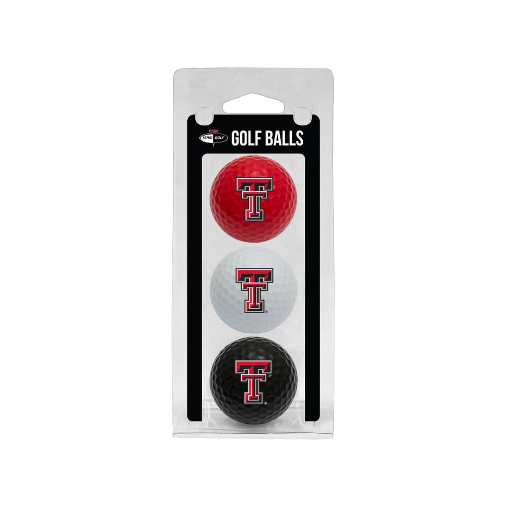 Texas Tech Red Raiders 3-Pack Multi-Colored Team Golf Ball Set