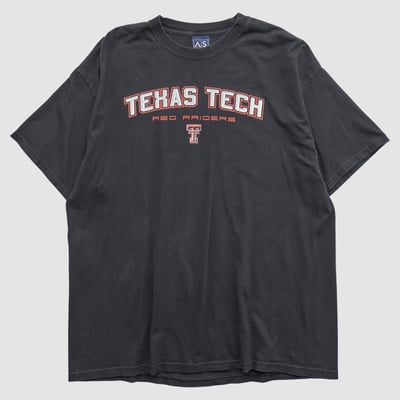 Texas Tech Red Raiders AS Sportswear 2000s T-shirt - Black - 2XL by Fanatics Real Vintage