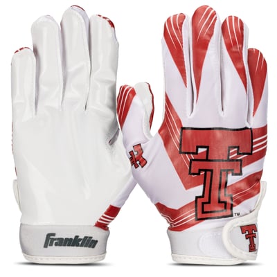 Texas Tech Red Raiders Franklin Sports  Youth Football Gloves 
