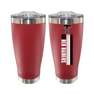 Texas Tech Red Raiders The Memory Company 20oz. Let's Go Stainless Steel Tumbler